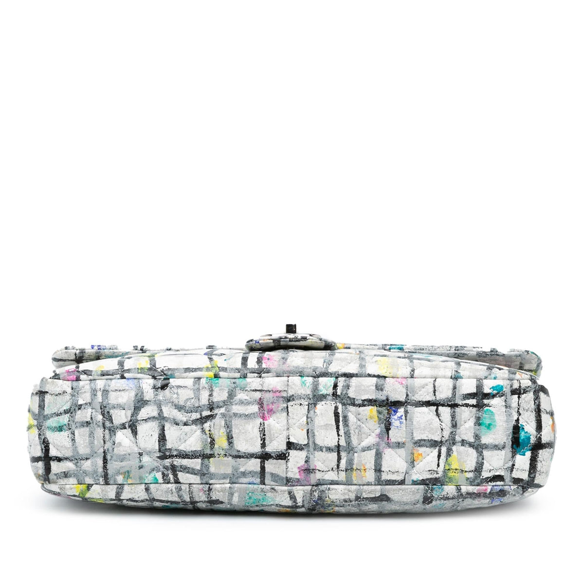 Chanel Medium Calfskin Hand Painted Graffiti Flap (SHG-QulJLt)