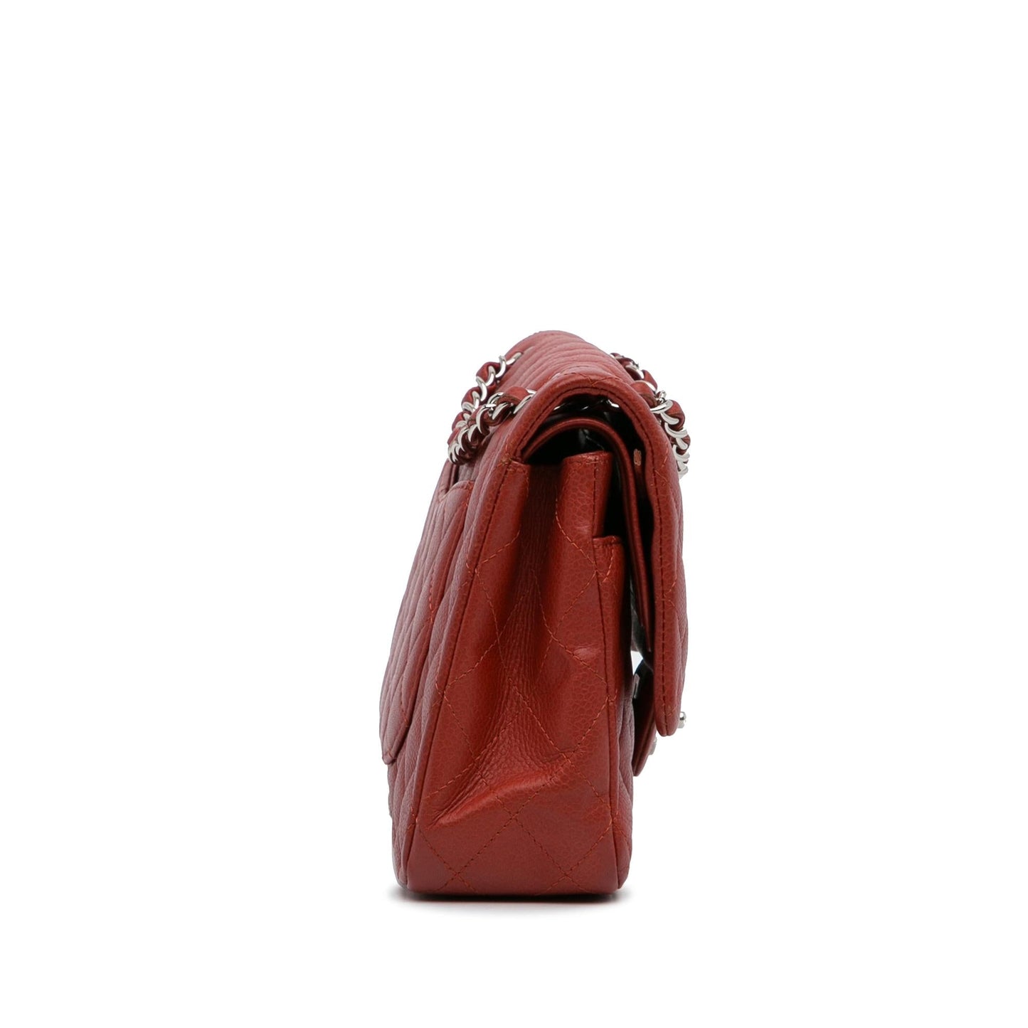 Chanel Medium Classic Caviar Double Flap (SHG-6JSPZZ)