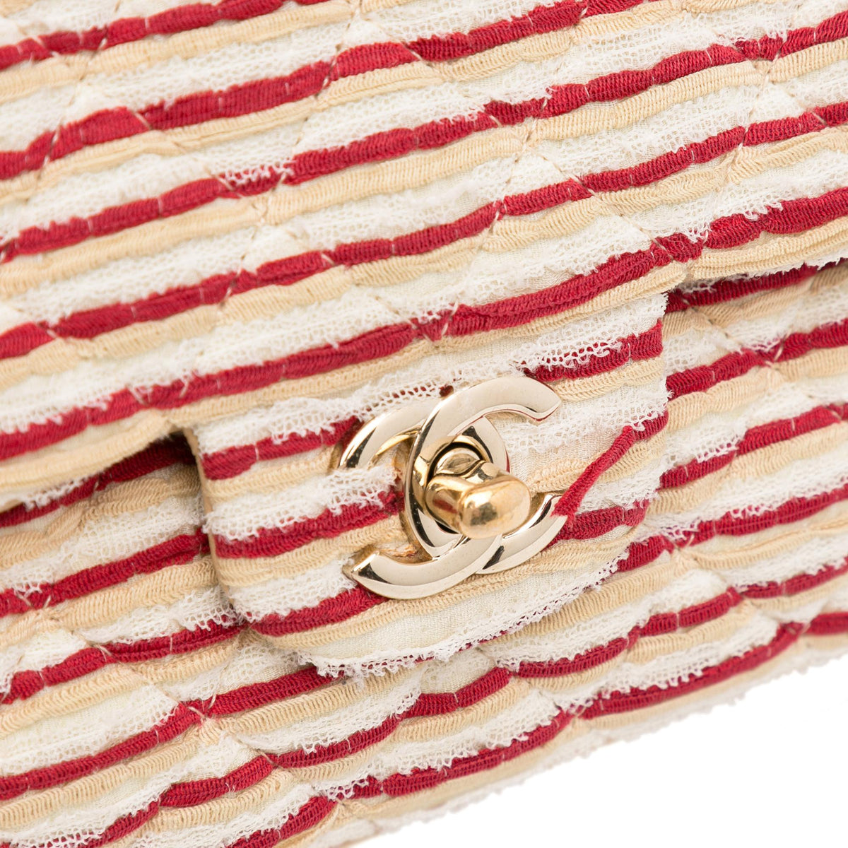 Chanel Medium Classic Jersey Coco Sailor Double Flap (SHG-aedLPv)
