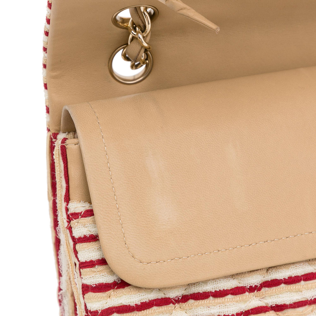 Chanel Medium Classic Jersey Coco Sailor Double Flap (SHG-aedLPv)