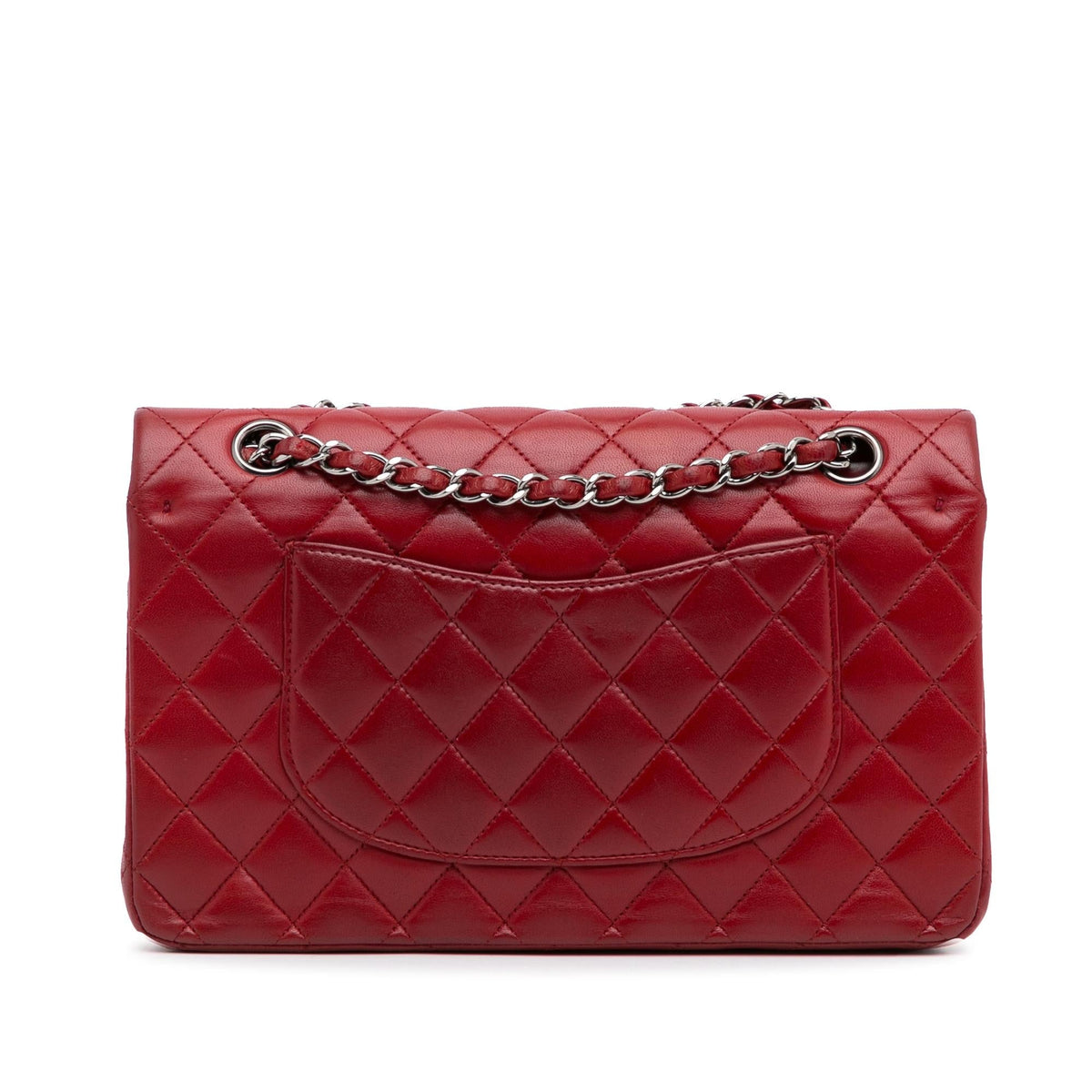 Chanel Medium Classic Lambskin Double Flap (SHG-9UQtL2)