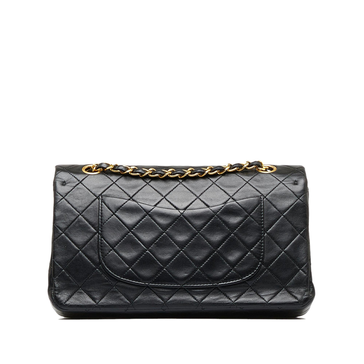 Chanel Medium Classic Lambskin Double Flap (SHG-MLhL0Y)