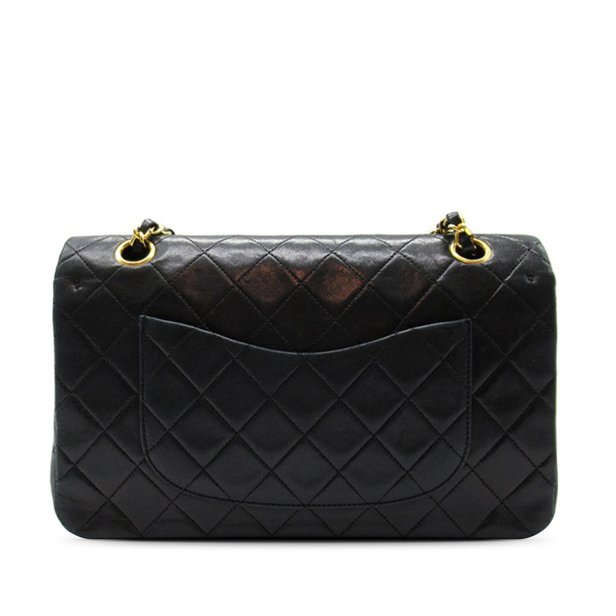 Chanel Medium Classic Lambskin Double Flap (SHG-rOp0wC)