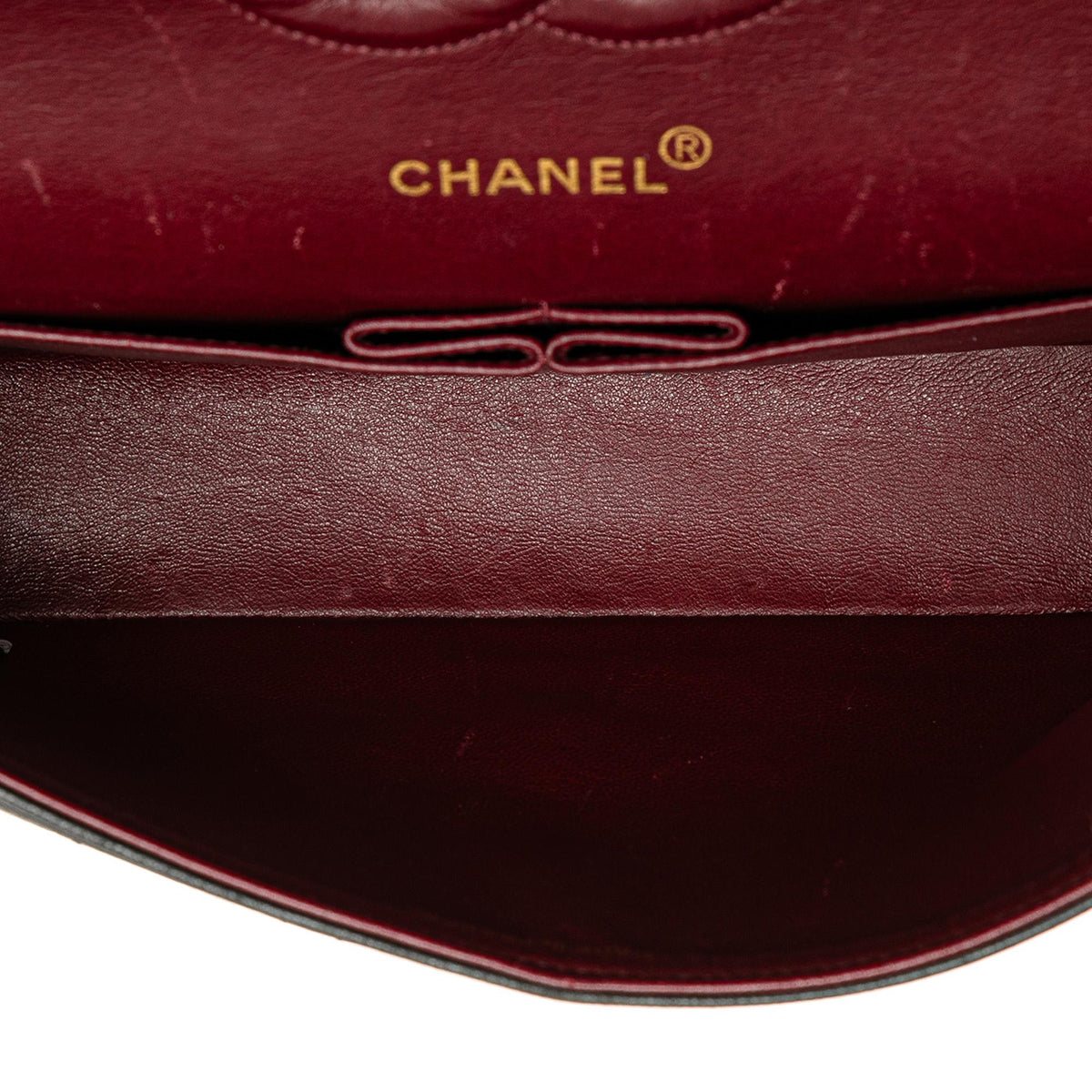 Chanel Medium Classic Lambskin Double Flap (SHG-EItNre)