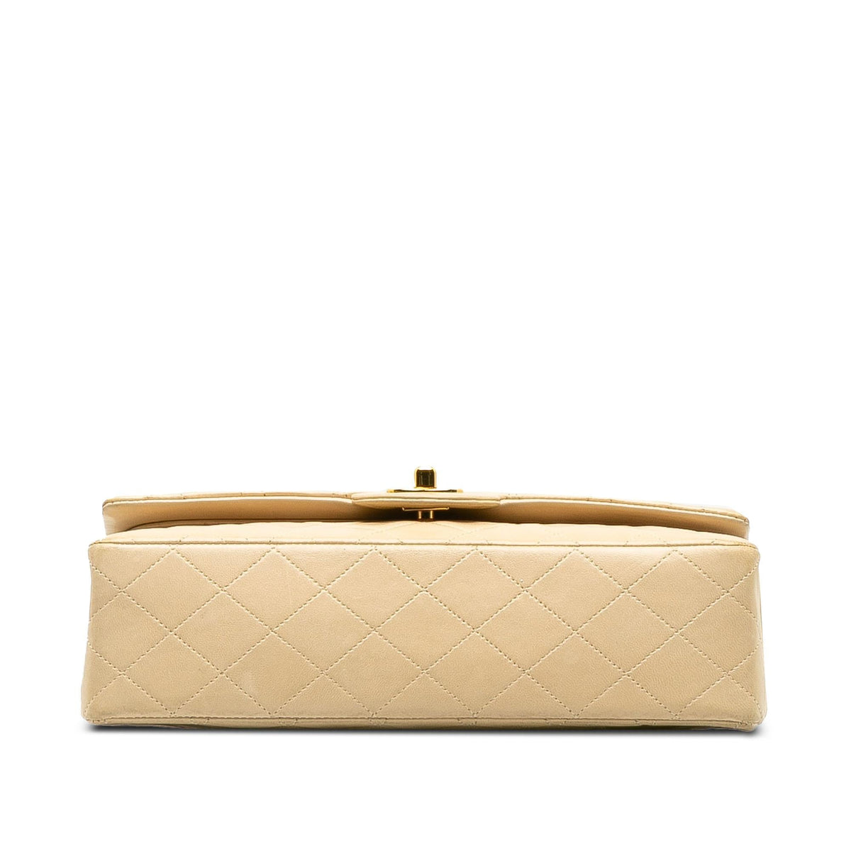 Chanel Medium Classic Lambskin Double Flap (SHG-fJM1Y8)