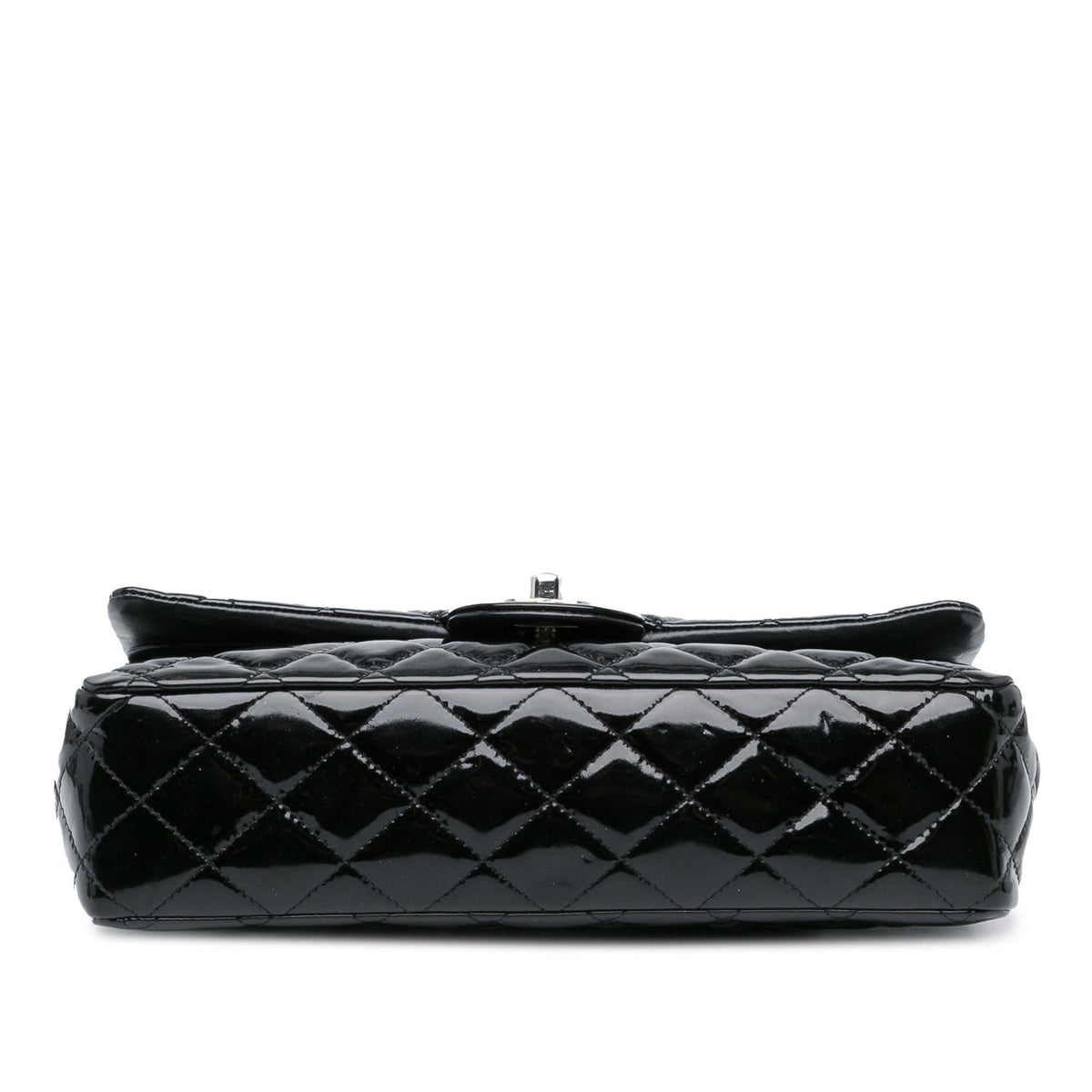 Chanel Medium Classic Patent Double Flap (SHG-f00ih4)