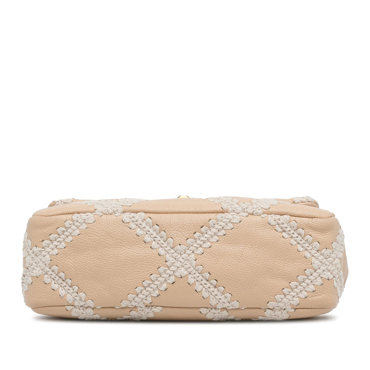Chanel Medium Crochet and Calfskin 19 Flap Bag (SHG-5tvBOl)