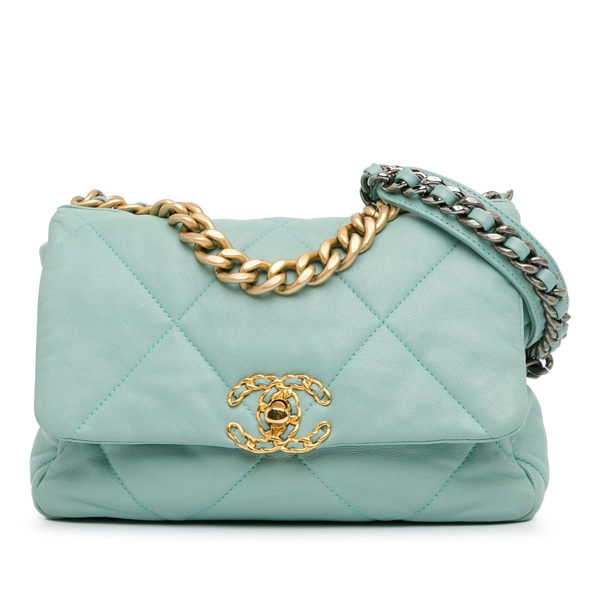 Chanel Medium Lambskin 19 Flap (SHG-XdXJ6B)