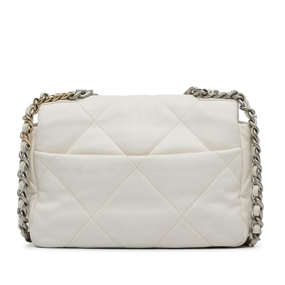 Chanel Medium Lambskin 19 Flap (SHG-aeKGRk)