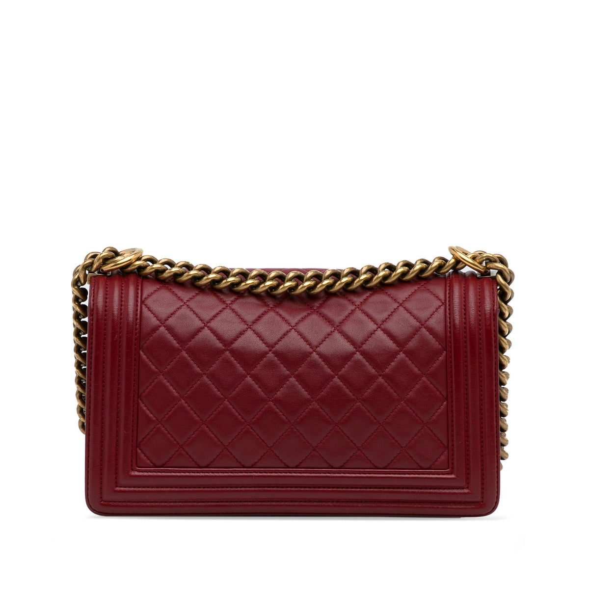 Chanel Medium Lambskin Boy Flap Bag (SHG-8UJu8C)
