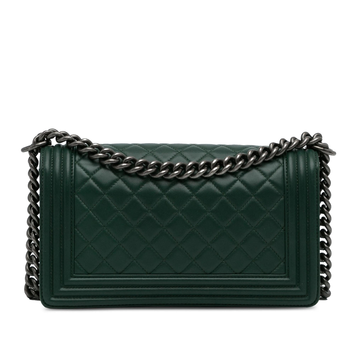 Chanel Medium Lambskin Boy Flap Bag (SHG-6P7DVs)