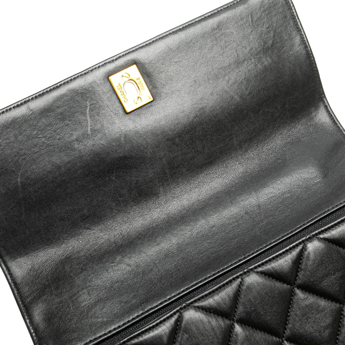 Chanel Medium Lambskin Kelly Top Handle Bag (SHG-5hh0BV)