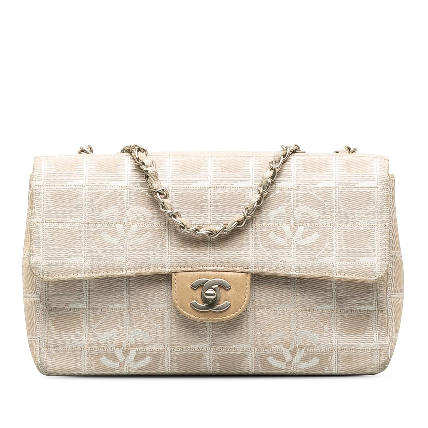 Chanel Medium New Travel Line Classic Flap Single (SHG-hou8eK)