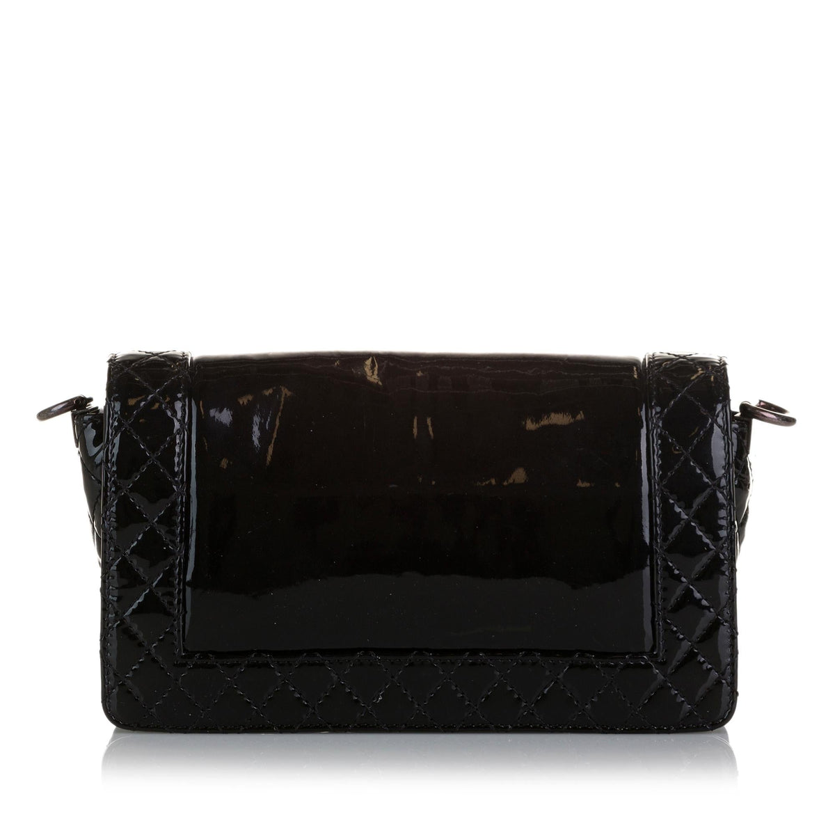 Chanel Medium Patent Reverso Boy Flap (SHG-xCR0zI)