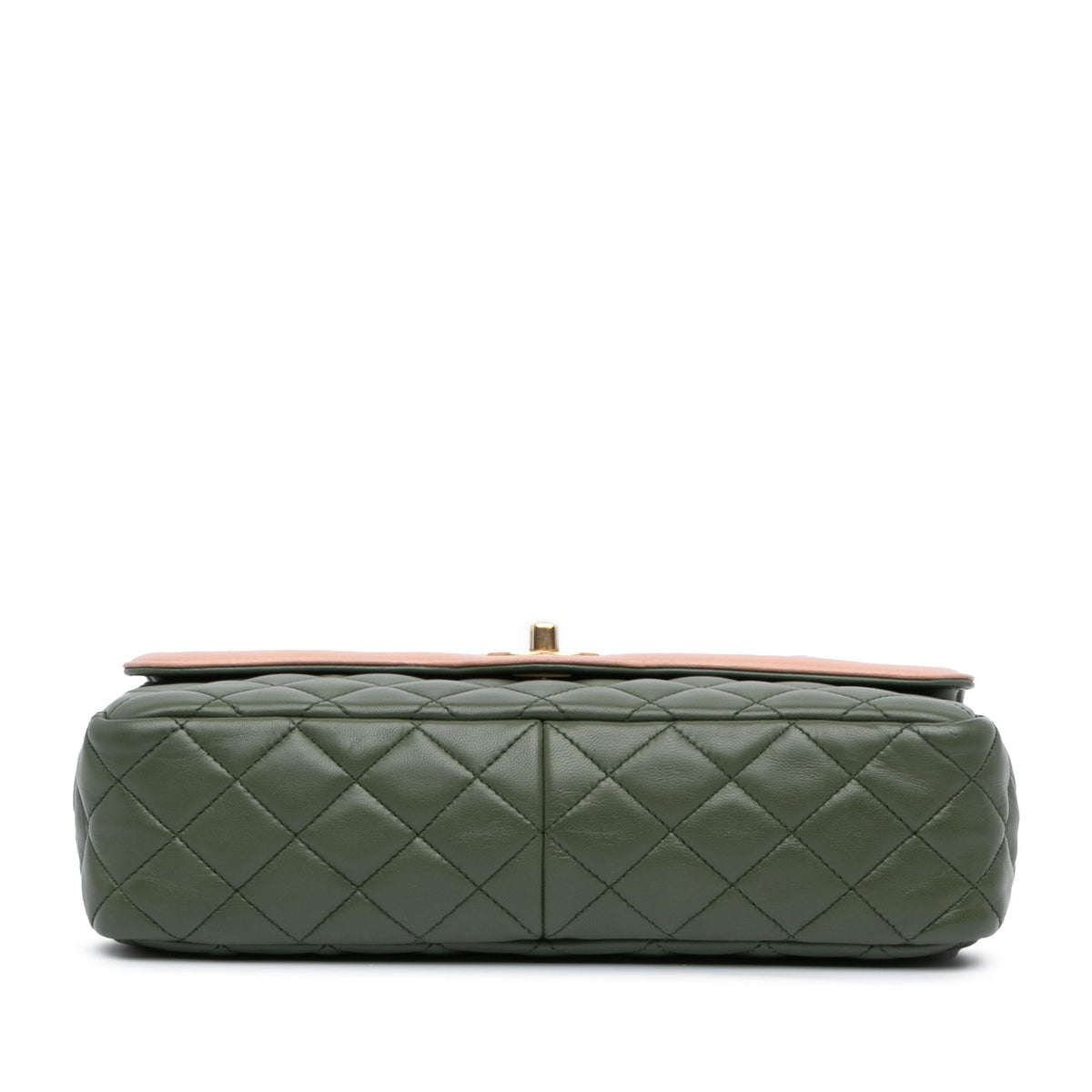 Chanel Medium Quilted Lambskin Two-Tone Day Flap (SHG-iv4oiK)