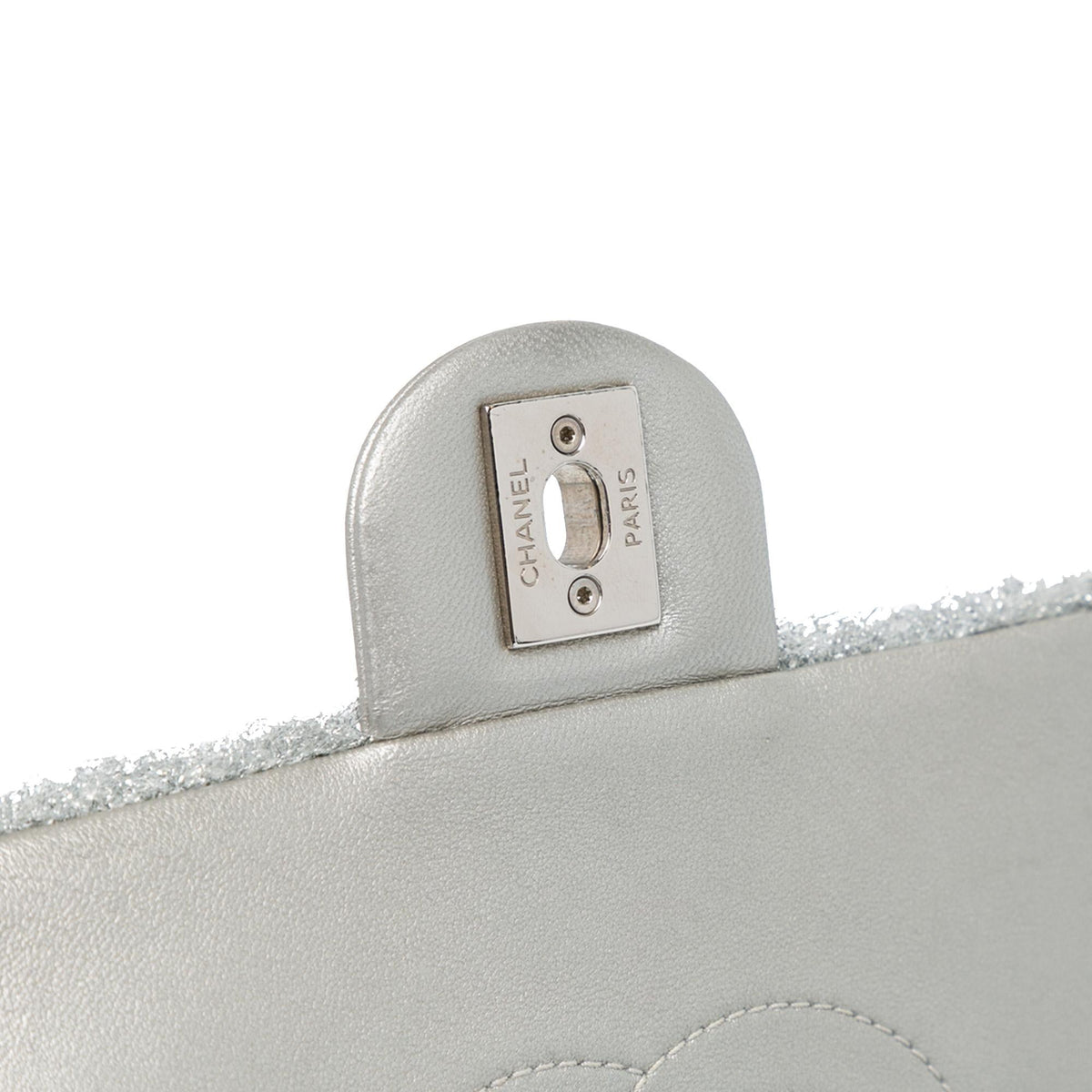 Chanel Medium Quilted Lurex Ground Control Pluto Glitter Flap (SHG-oj7q7D)
