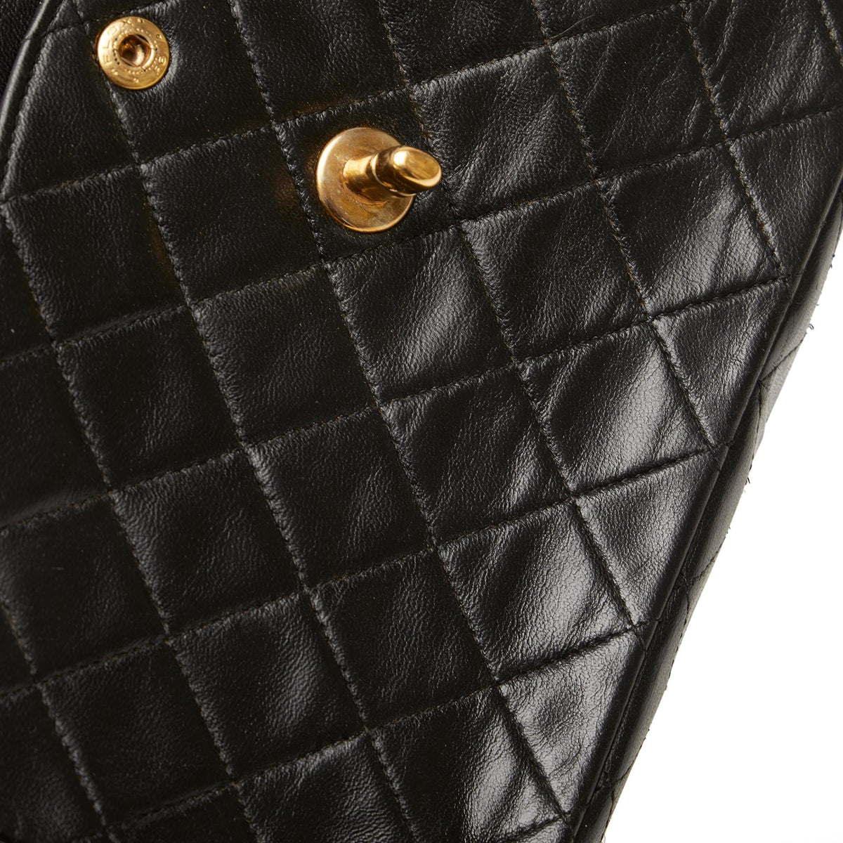 Chanel Medium Tall Classic Lambskin Double Flap (SHG-N2XA7B)