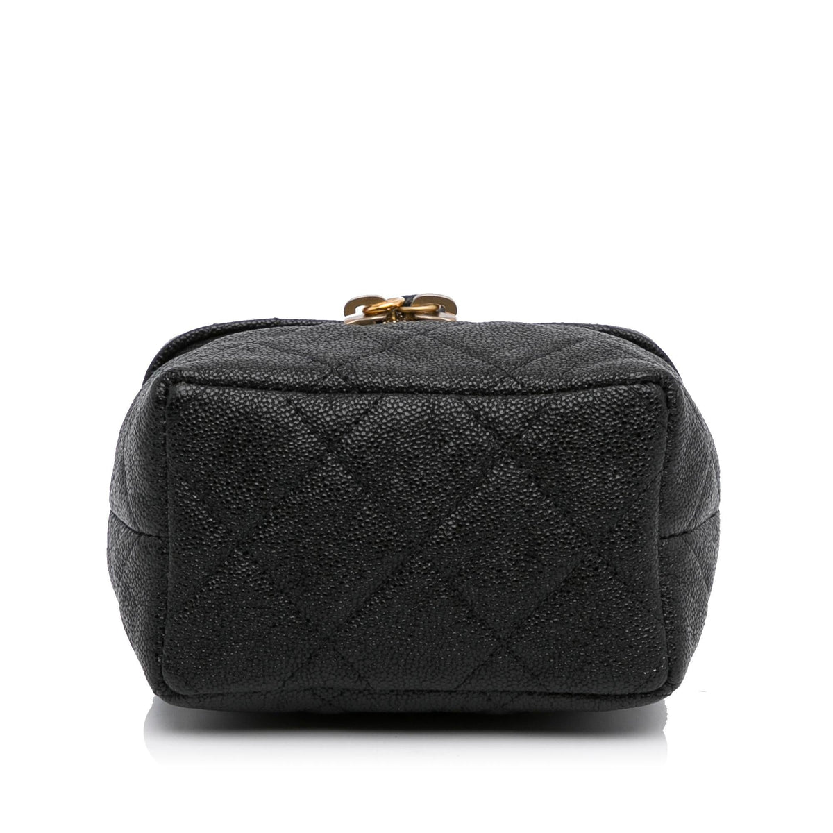 Chanel Micro Caviar Vanity Case with Chain (SHG-HLIw6X)