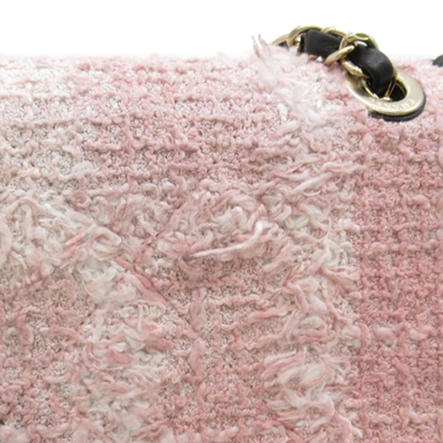 Chanel Mini Braided Classic Tweed Single Flap Bag