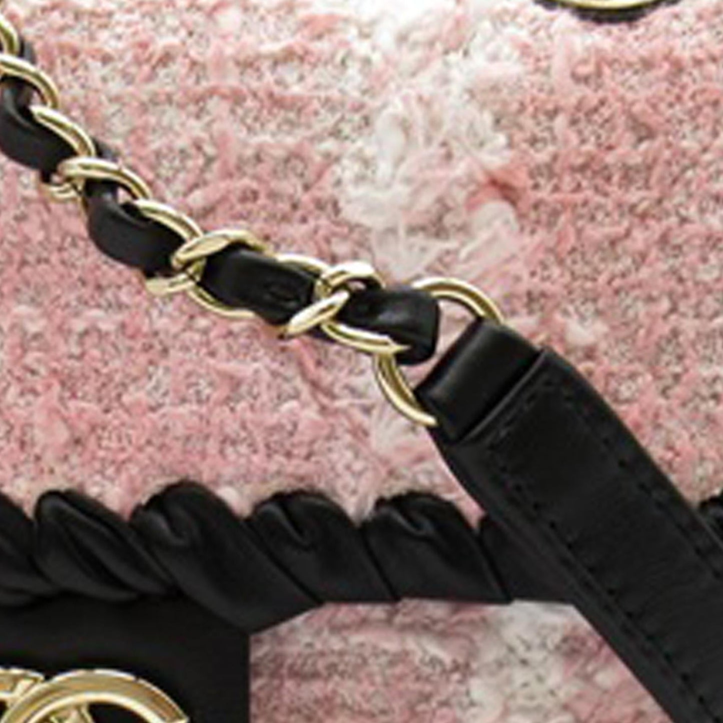 Chanel Mini Braided Classic Tweed Single Flap Bag
