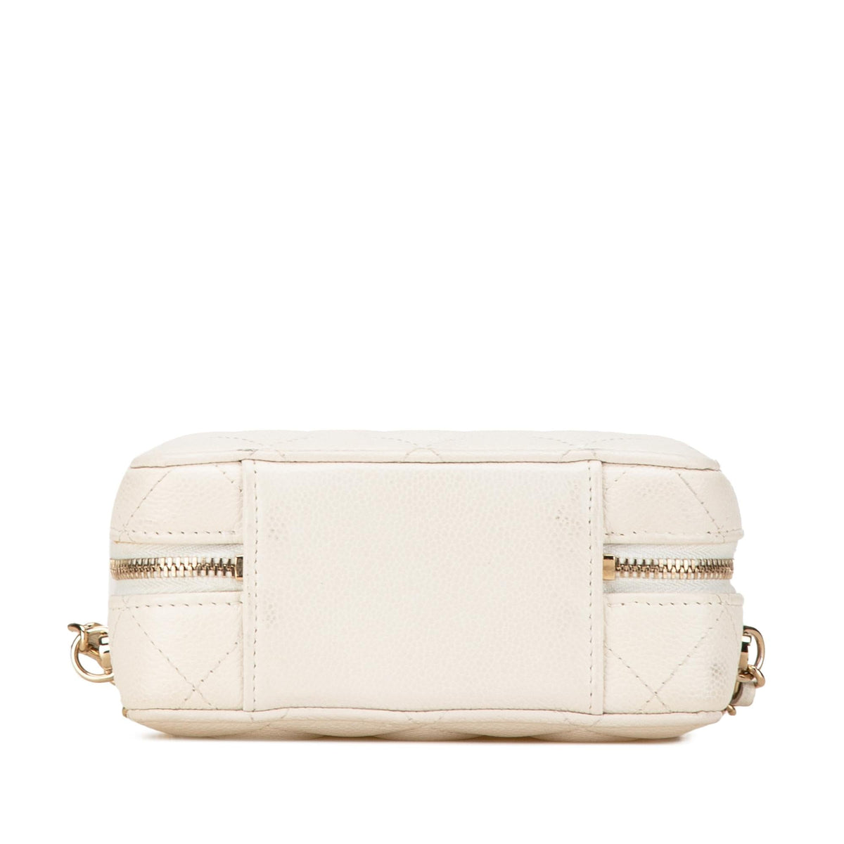 Chanel Mini CC Caviar Top Handle Vanity Case (SHG-OVqtf0)