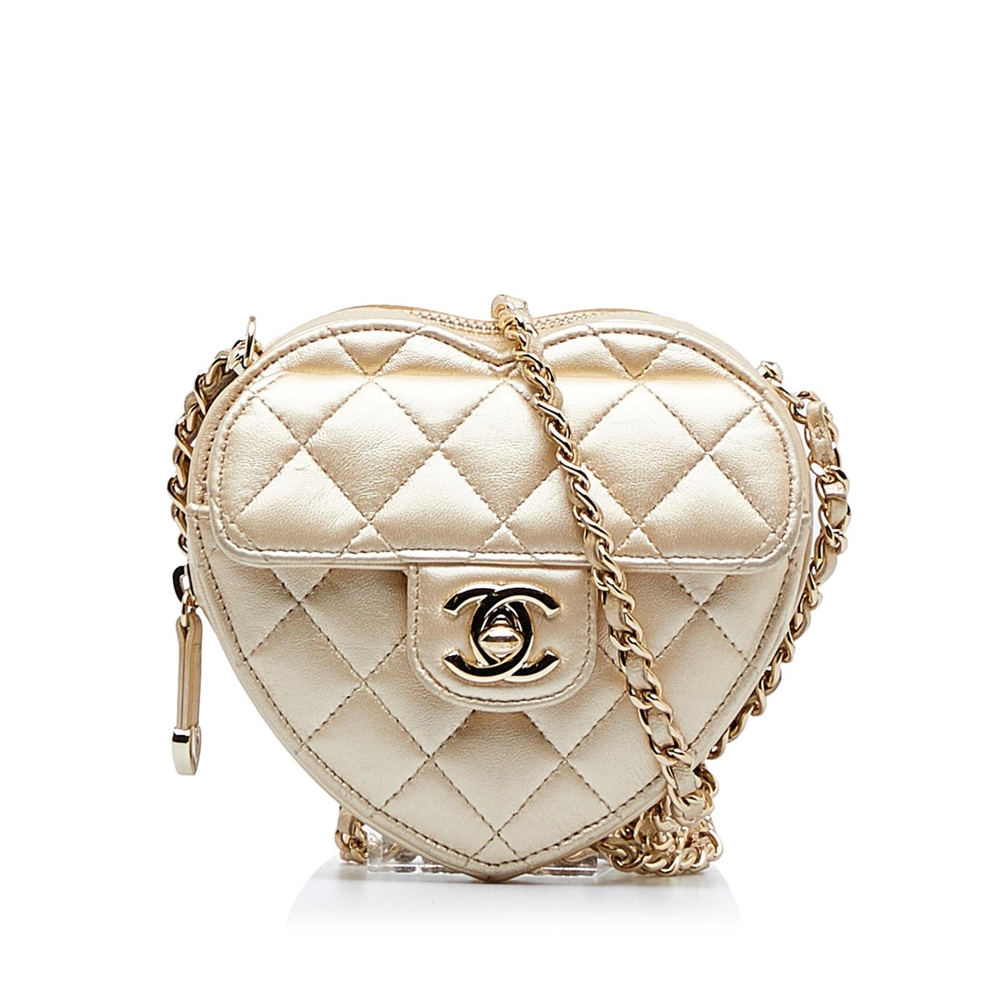 Chanel Mini CC in Love Heart Crossbody (SHG-gndZY5)