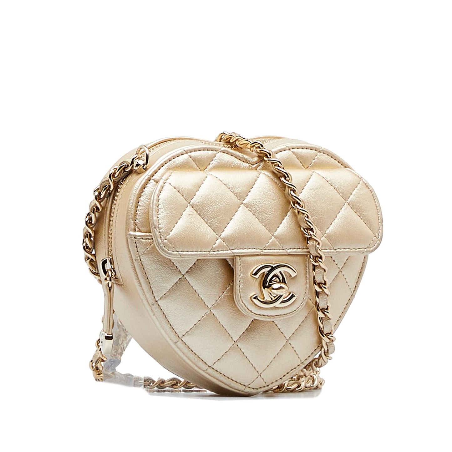 Chanel Mini CC in Love Heart Crossbody (SHG-gndZY5)