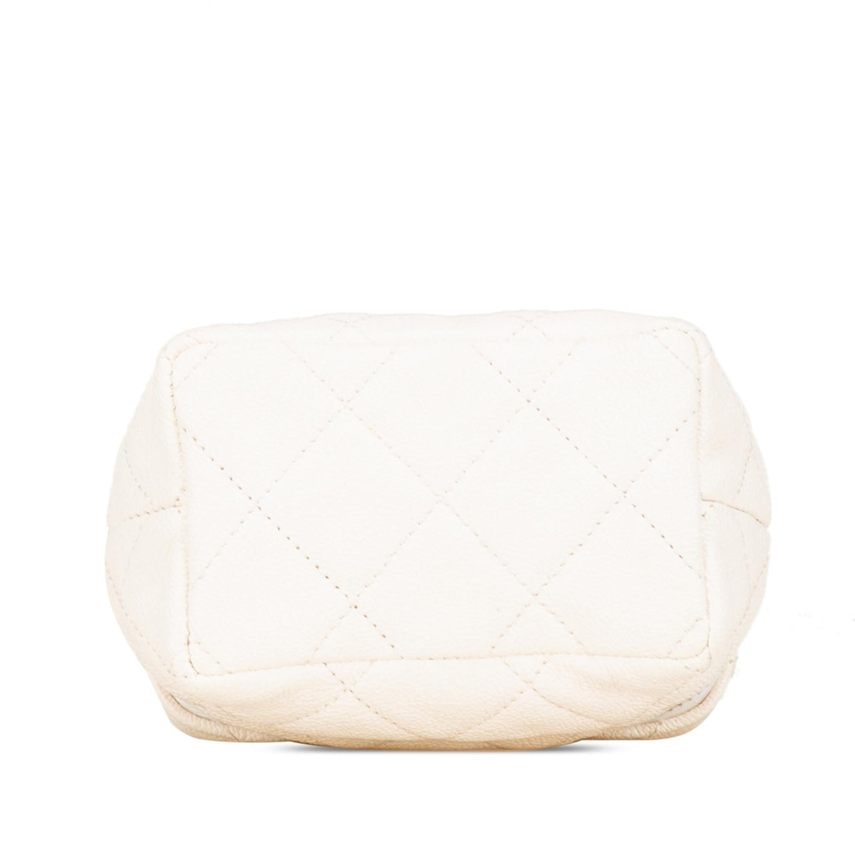 Chanel Mini Caviar Chain Zip Around Vanity Case (SHG-OHqRbf)