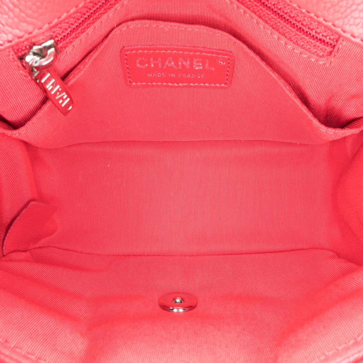 Chanel Mini Caviar Chevron Data Center Envelope Flap Bag (SHG-SZ8eXw)