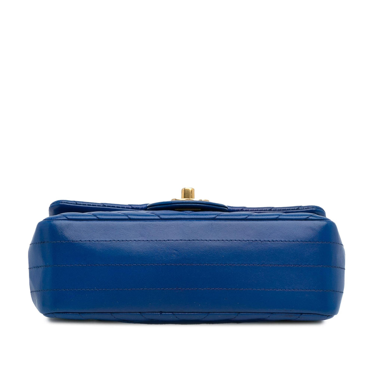 Chanel Mini Chevron Quilted Lambskin Rectangular Flap Bag (SHG-S3wMjz)