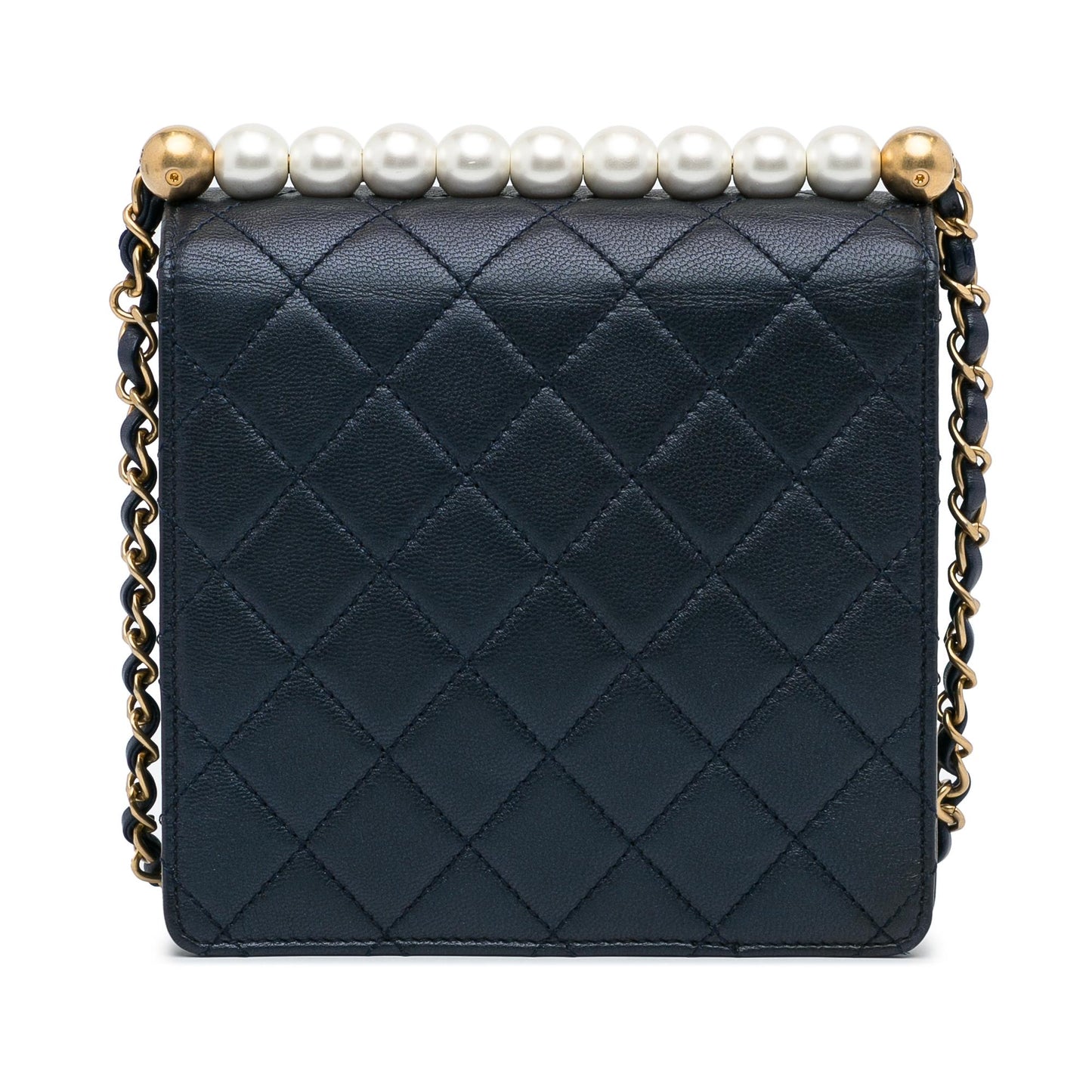 Chanel Mini Chic Pearls Crossbody (SHG-pRMwFk)