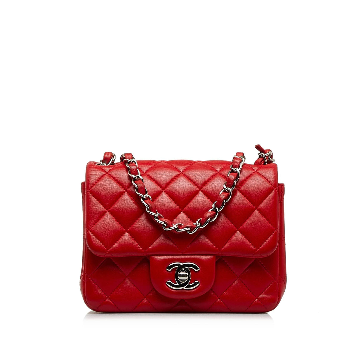 Chanel Mini Classic Lambskin Square Flap (SHG-VHJm9x)