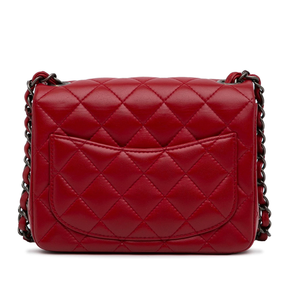 Chanel Mini Classic Lambskin Square Flap (SHG-Y5MHW4)