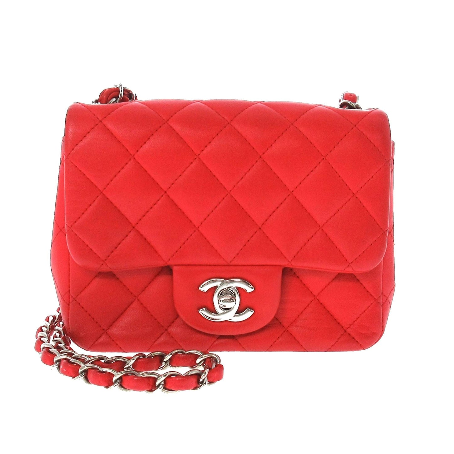 Chanel Mini Classic Lambskin Square Single Flap