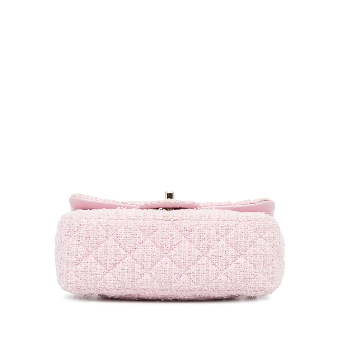 Chanel Mini Classic Rectangular Tweed Flap (SHG-lbDBOI)