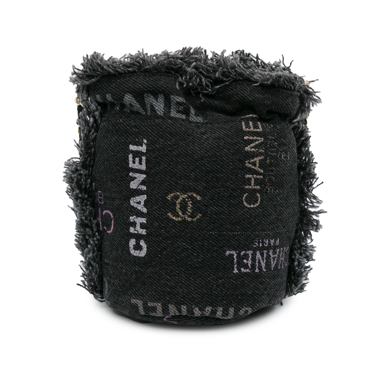 Chanel Mini Denim Mood Bucket with Chain (SHG-oUrCJ6)