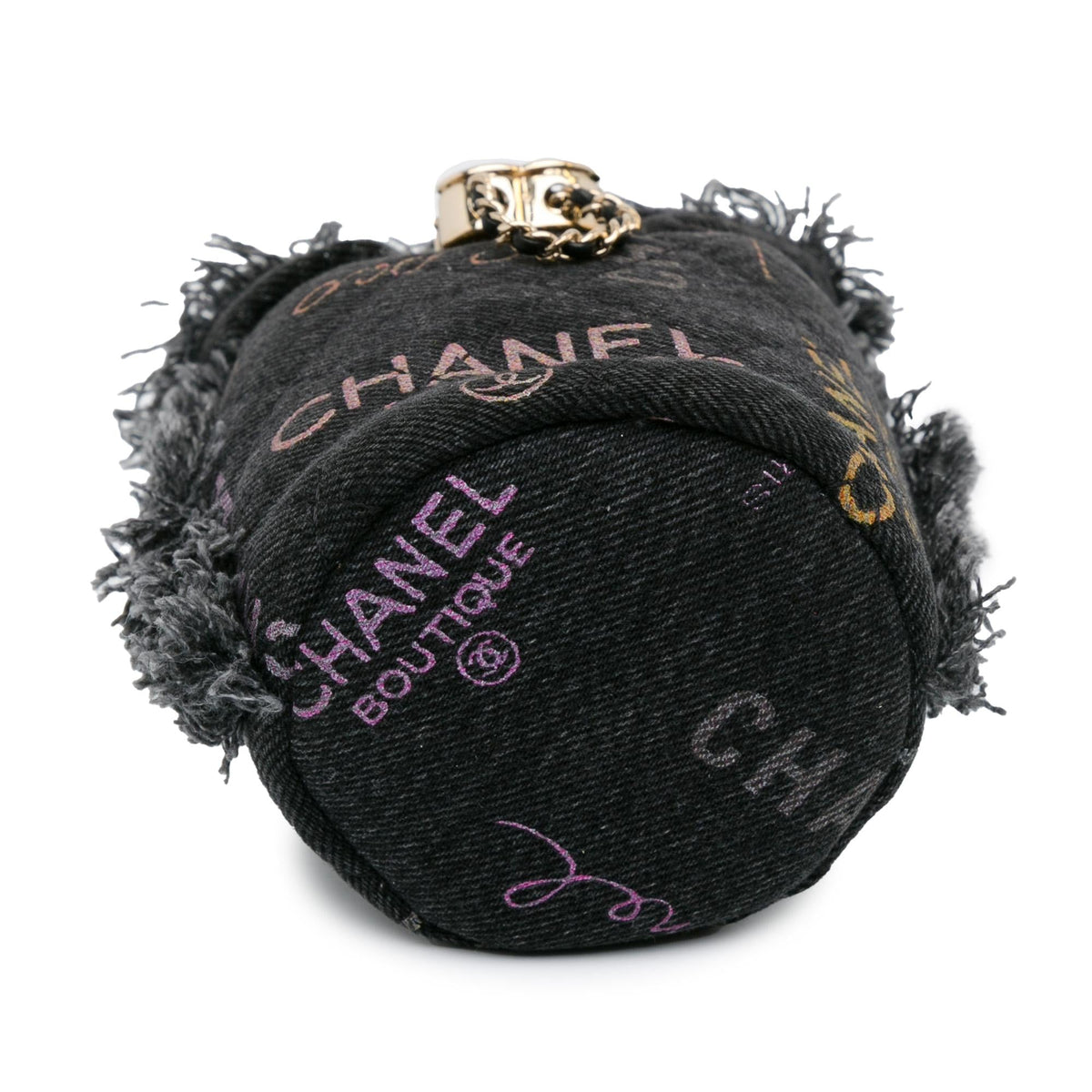 Chanel Mini Denim Mood Bucket with Chain (SHG-oUrCJ6)