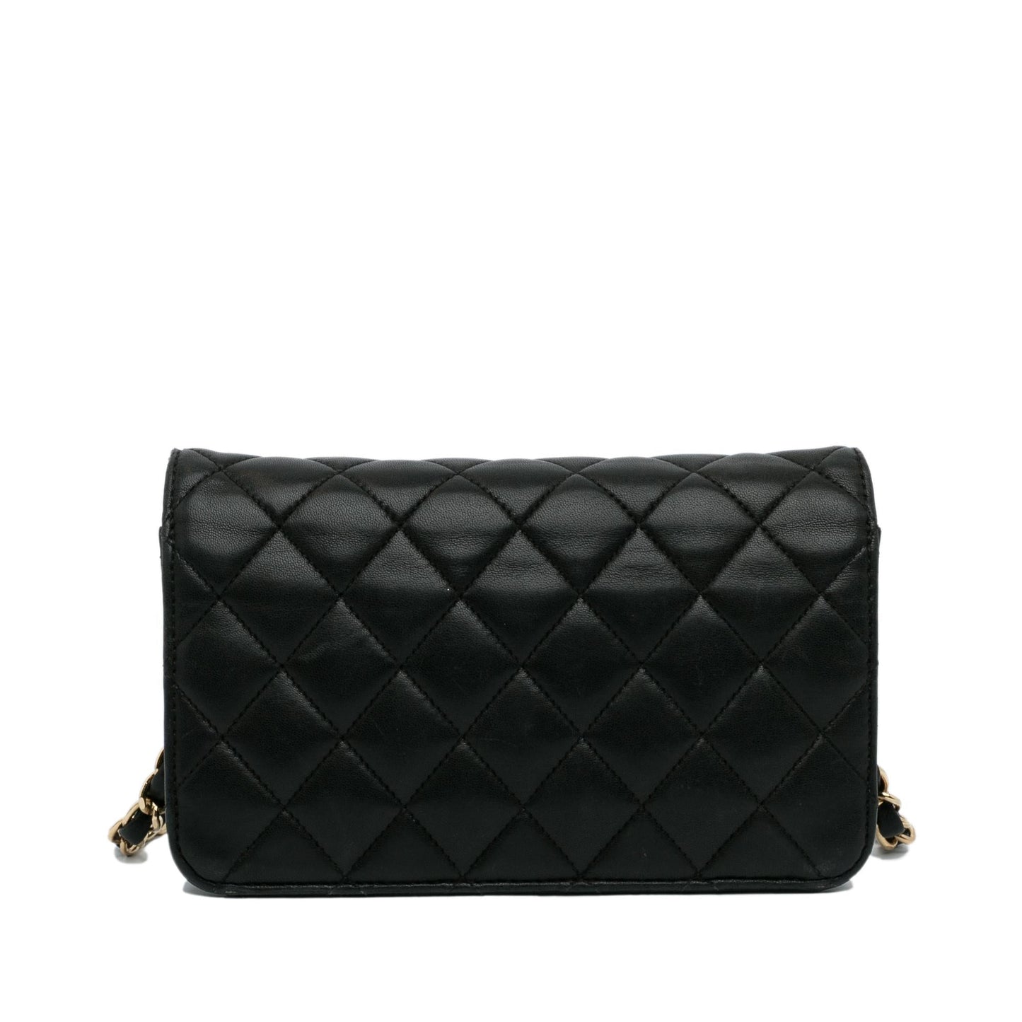 Chanel Mini Full Flap Crossbody (SHG-KirBUf)