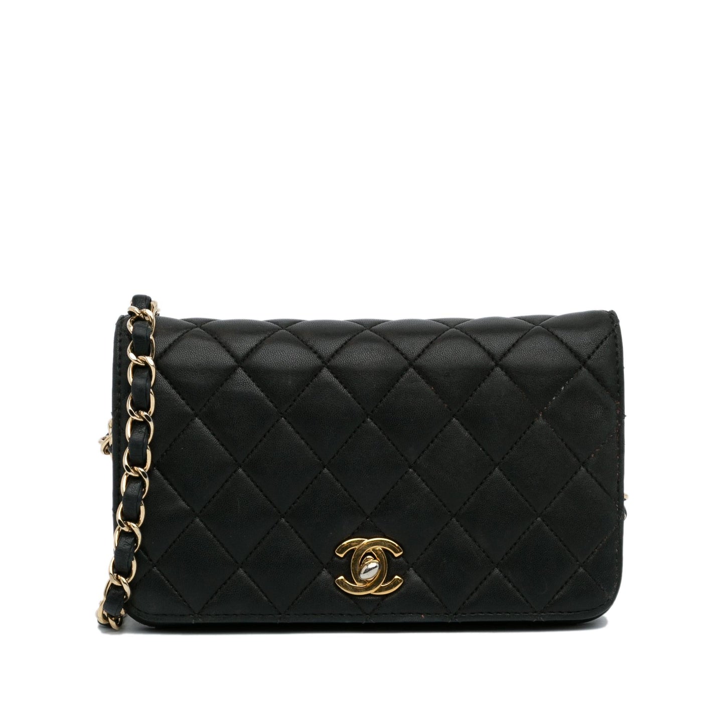 Chanel Mini Full Flap Crossbody (SHG-KirBUf)