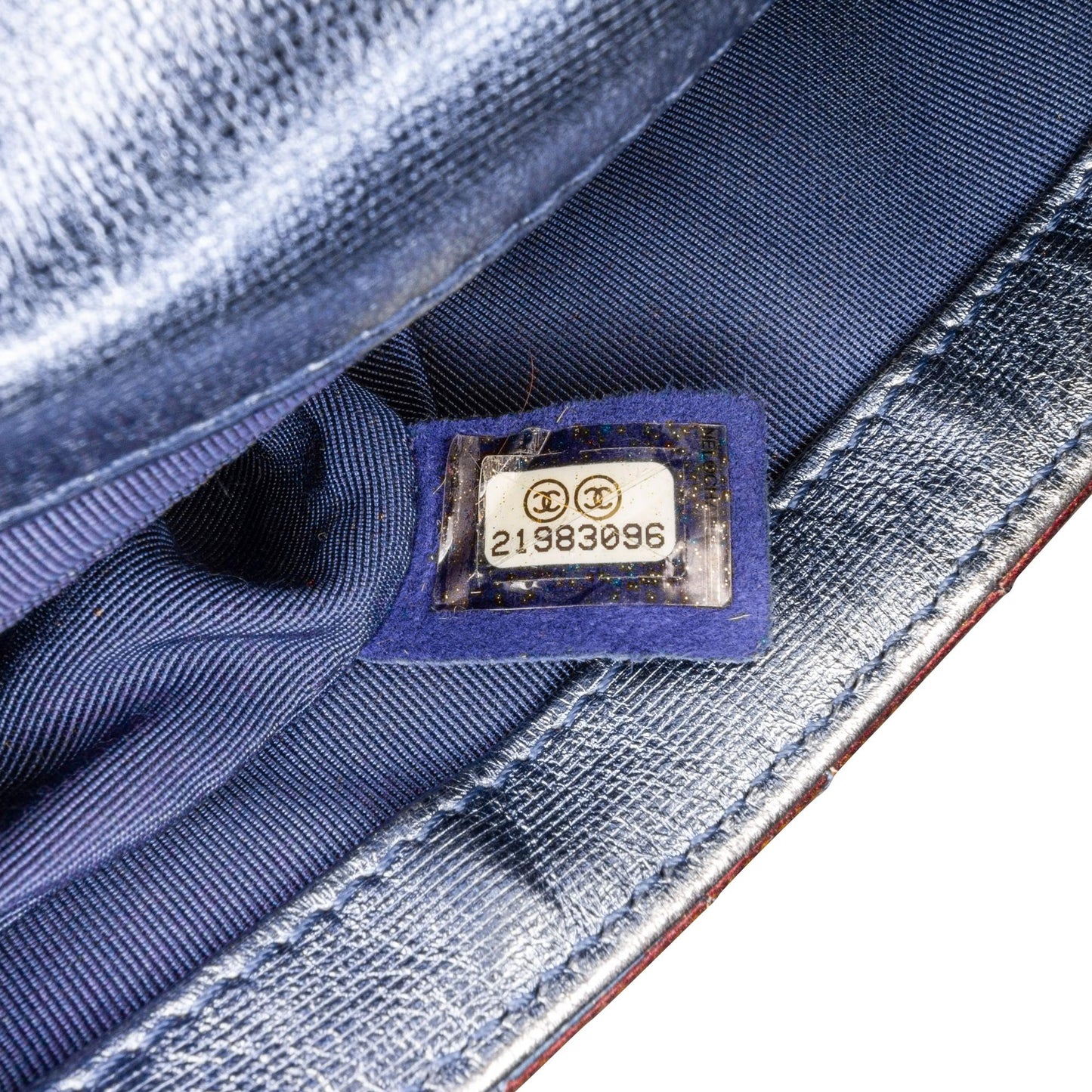 Chanel Mini Metallic Woven Raffia Classic Square Single Flap (SHG-uhzvVf)