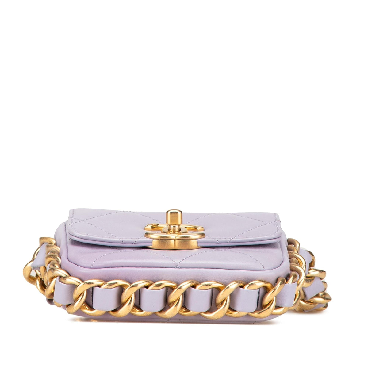 Chanel Mini Quilted Calfskin Framing Chain Flap (SHG-f0Hbht)