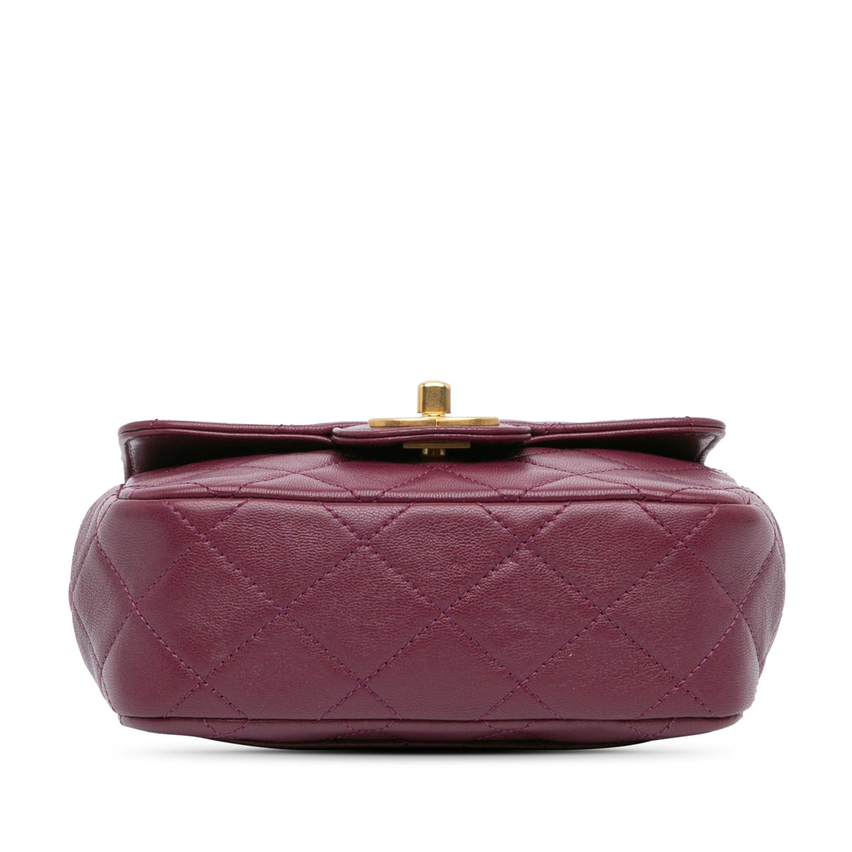 Chanel Mini Quilted Lambskin Single Flap (SHG-djjzp4)