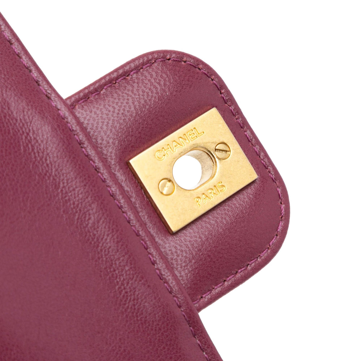 Chanel Mini Quilted Lambskin Single Flap (SHG-djjzp4)