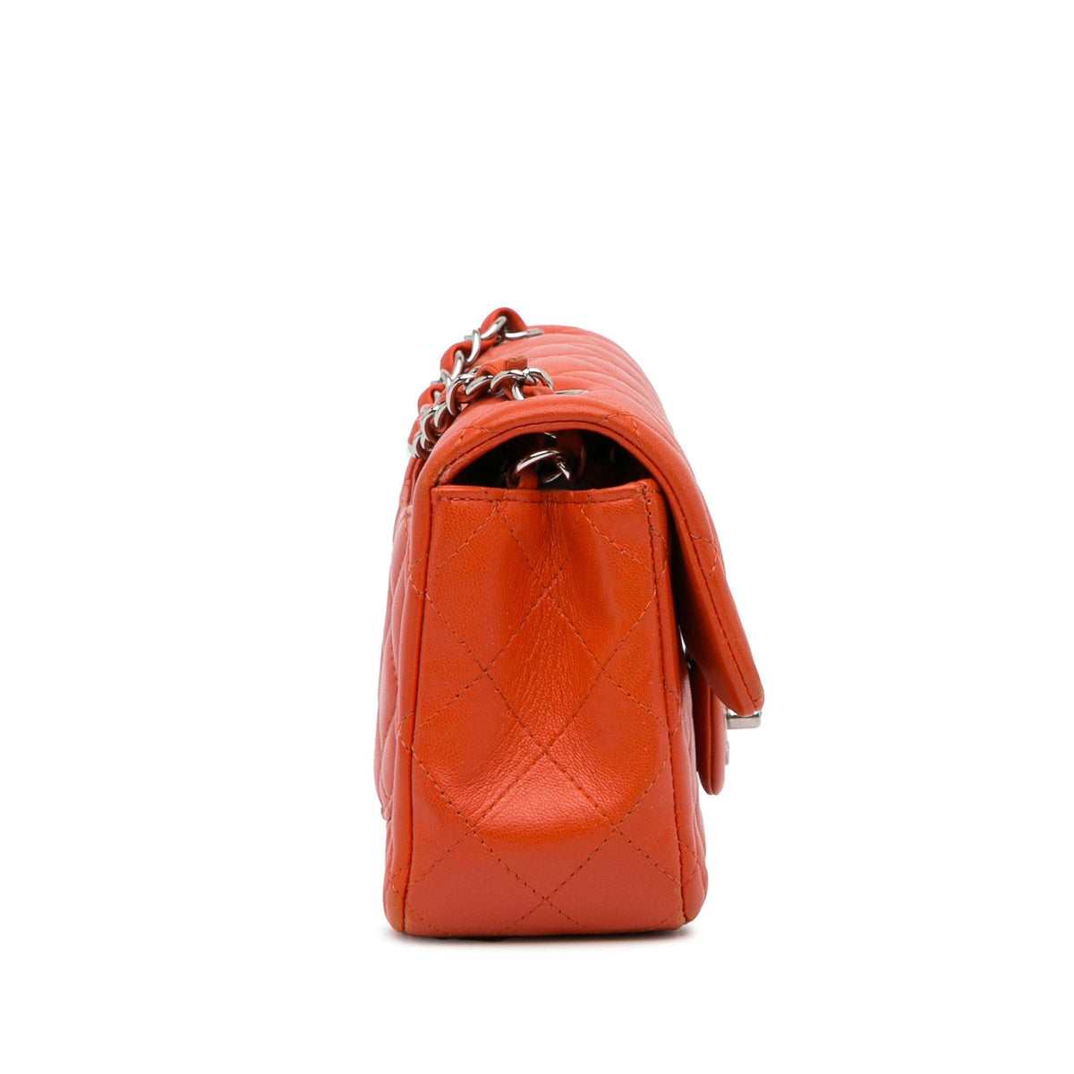 Chanel Mini Rectangular Classic Lambskin Single Flap (SHG-u2n6vr)