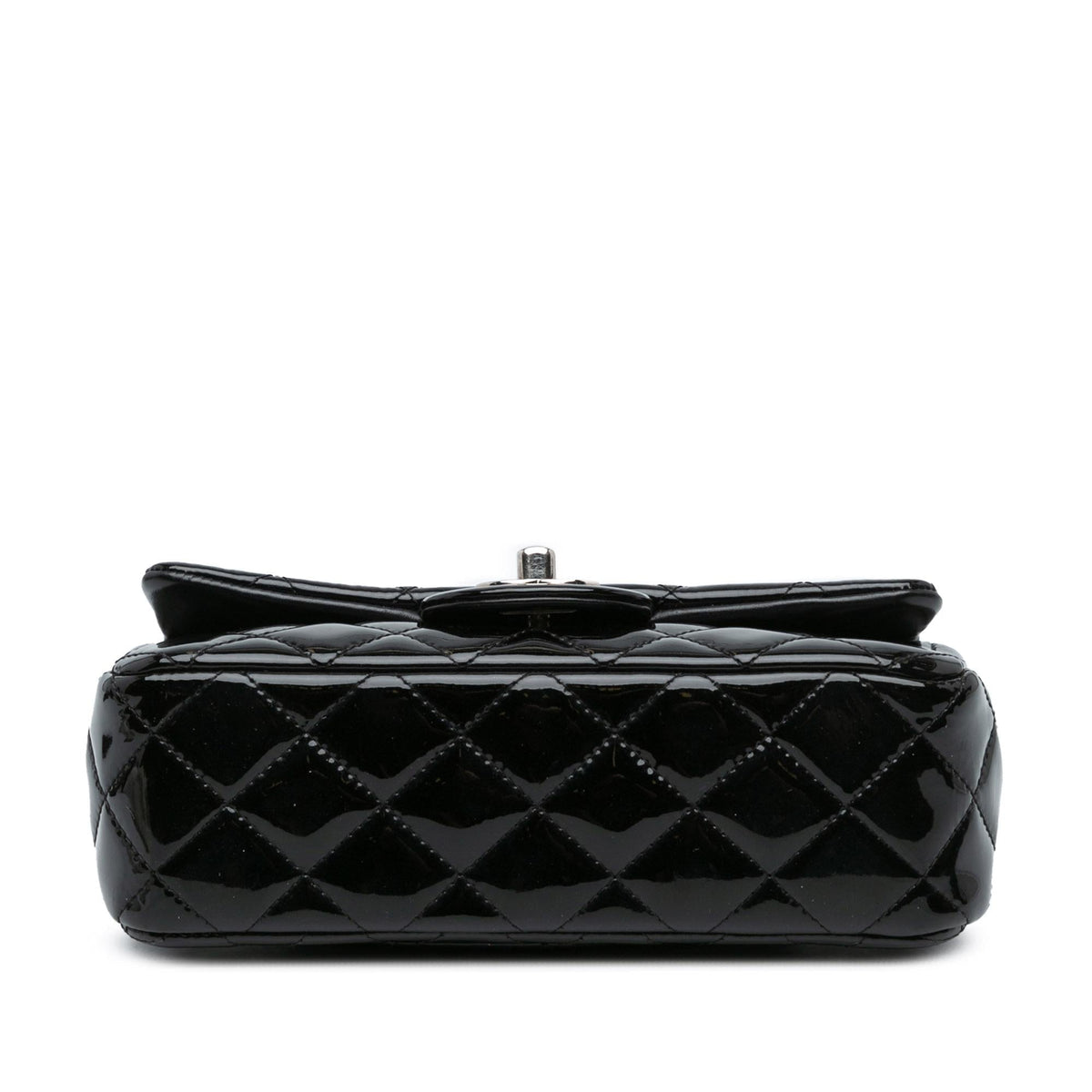 Chanel Mini Rectangular Classic Patent Single Flap (SHG-5JDrQh)