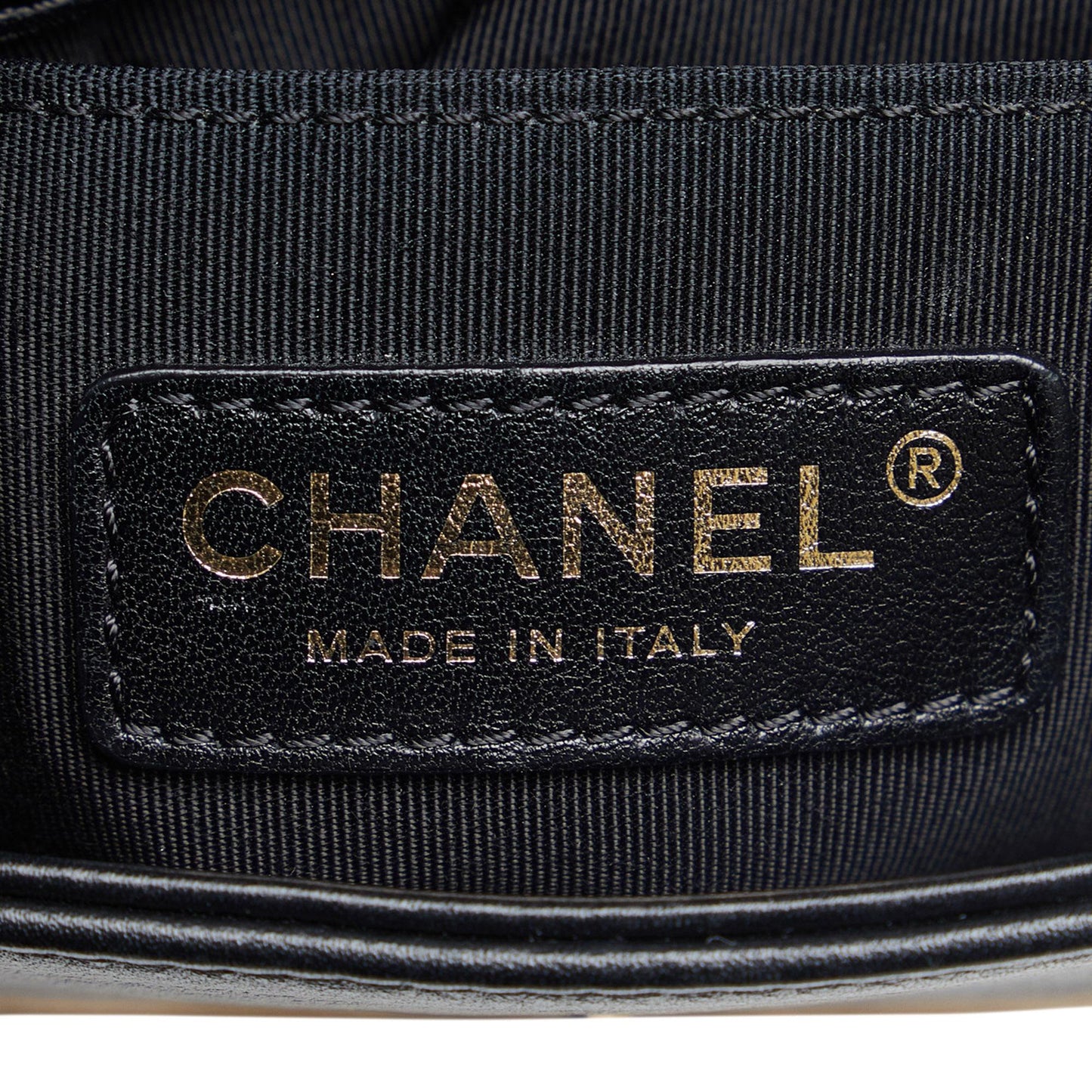 Chanel Mini Square Calfskin Graphic Flap Crossbody Bag (SHG-ohBUDA)