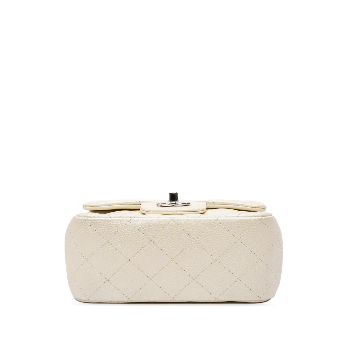 Chanel Mini Square Classic Caviar Single Flap (SHG-q4SPFg)