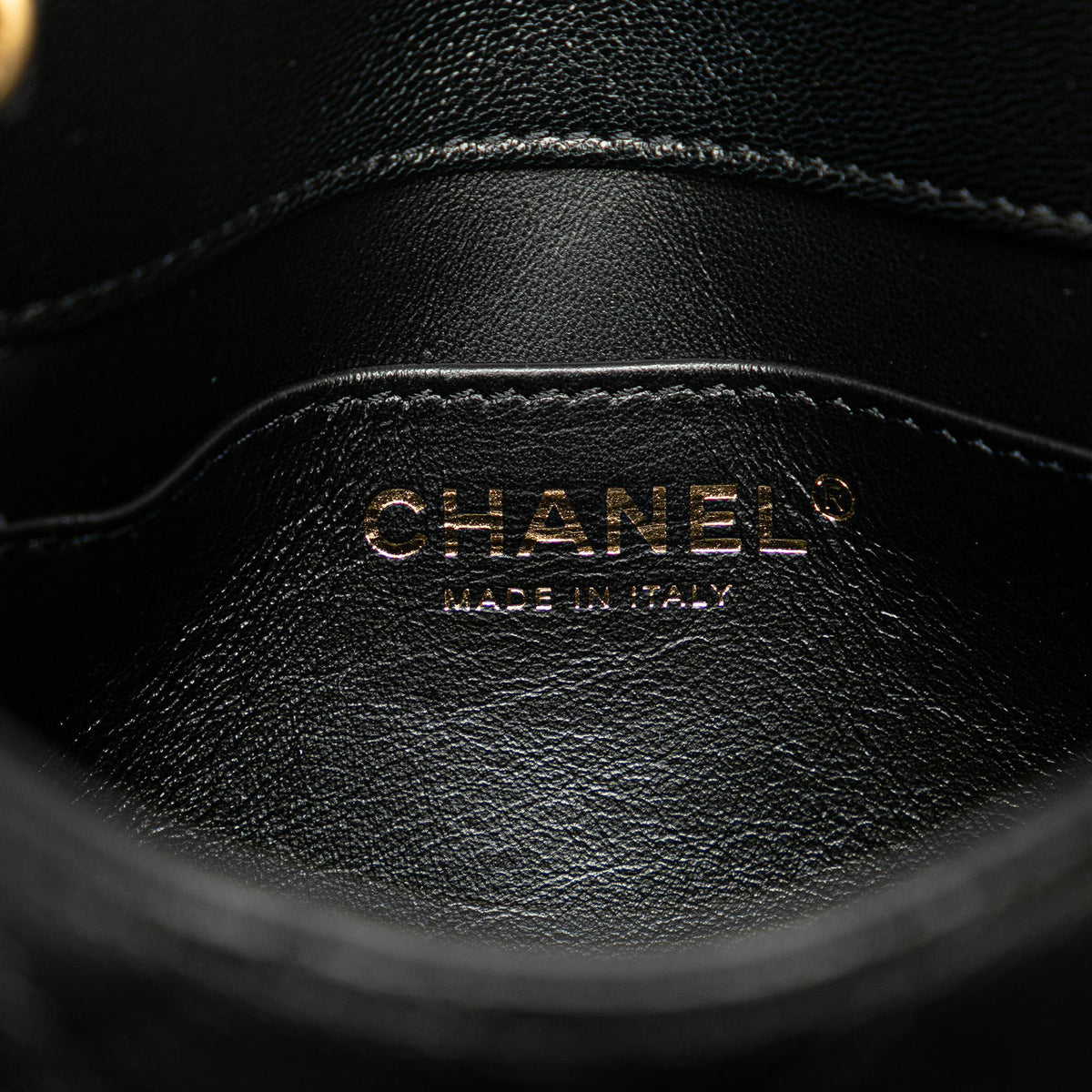 Chanel Mini Square Classic Goatskin Retro Flap (SHG-seV8h1)