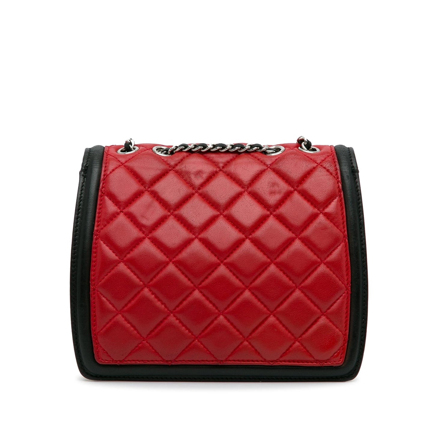 Chanel Mini Square Graphic Flap Crossbody Bag (SHG-a5PhDw)