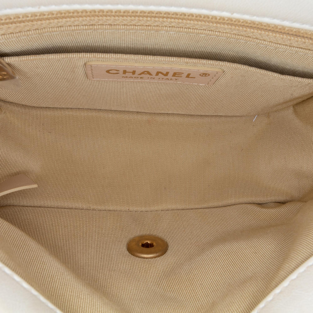 Chanel Mini Square Lambskin Romance Single Flap (SHG-RT5Rup)